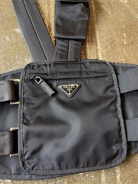 prada chest rig bag